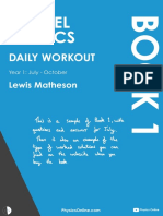 Daily Workout Book 1 Sample