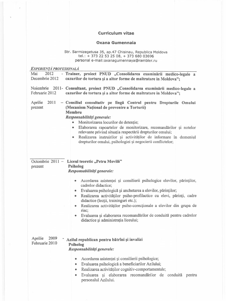 Oxana GUMENNAIA | PDF