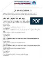 PCD - CÂU HỎI LƯỢNG GIÁ BÀI HỌC 7