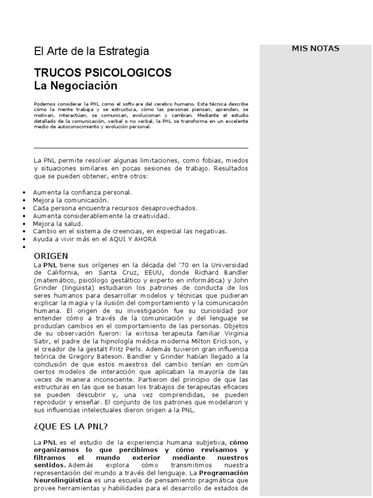 El Arte de La Estrategia | PDF | Conceptos psicologicos | Ciencia cognitiva