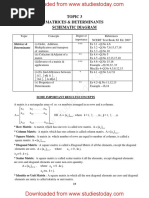 CBSE Class 12 Mathematics Matrices and Determinants Worksheet Set K