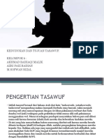 Kedudukan Dan Tujuan Tasawuf Dalam Islam