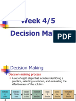 Week 4 Decision - Making