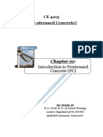 Chapter 01 - Introduction To Prestressed Concrete