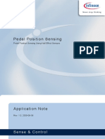 Pedal Position Sensing: Sense & Control
