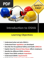 Introduction To OSHA - NECC