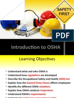 Introduction To OSHA - NECC