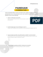 Panduan: - Konsultasi