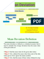 Unit 1 - Mean & Standard Deviation