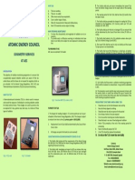 Atomic Energy Council: Dosimetry Services at Aec