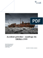 Accident Pétrolier: Naufrage Du ERIKA 1999