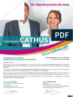 Programme de Christophe Cathus, Candidat Divers Gauche