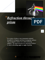Refraction Through Prism