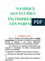 Chap3. Dynmique Des Fluides Parfait Incompressibles