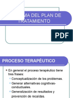 Esquema Del Plan de Tratamiento