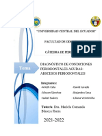 Abescesos Periodontales Grupo 4 Periodoncia