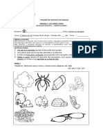 PRUEBA DE CIENCIAS NATURALES 17 Abril