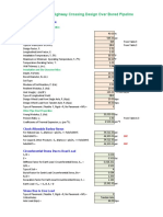 API RP 1102 - Highways Analysis