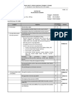 Form - 06 Daftar Cek Pelaksanaan Assmn