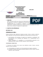 8° Guía #1 Homeostasis Ii Periodo