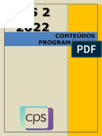 Conteúdos Programáticos - PSS 2022