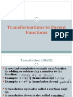 PFTransformations With Notes