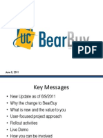 UCSF BearBuy Town Hall Presentation - June 2011