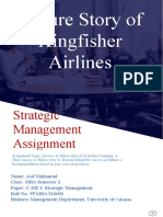 Failure Story of Kingfisher Airlines: Strategic Management Assignment