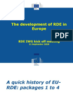 RDE in The EU Additional