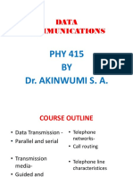 Phy 415 - Data Transmission