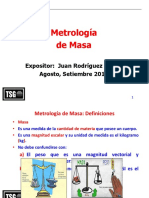 Metrología de Masa TSG