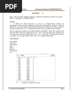 Computer Engineering Dushyant Rathod (210280107541) : Practical: - 4