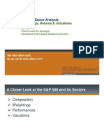 SP 500 Sector Analysis SP Presentation External Oct10
