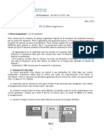 TD 3° Géophysique ENSAM (2021-2022) Correction