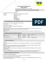 Msds Lubrifiant Multifunctional WD 40