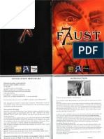 FAUST-THE SEVEN GAMES OF THE SOUL User Manual