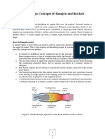 Ramjet and Rocket Notes