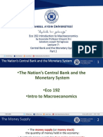 Lecture 7 Eco 192 e IAU Online LectureNotes PowerPoint Presentation Part 2 Central Bank and Monetary Policy