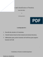 Bacteria Structure and Classification Level 200