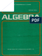 Algebră - Ion d Ion