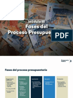 MODULO III - Fases Del Proceso Presupuestario