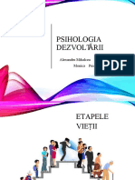 Psihologia Dezvoltării: Alexandru Mihalcea Monica Puia