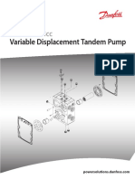 H1T 45 & 53cc: Variable Displacement Tandem Pump
