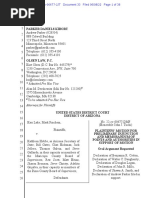 Mot. For Prelim. Inj. & Mem. of Points & Authorities in Support of Mot. - Oral Argument Requested