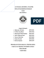 Makalah Kimia Analitik Kelompok 4 Tentang Kromatografi Fiks