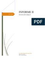 Informe II