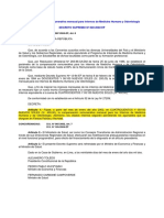 Fijan Compensación Remunerativa Mensual para Internos de Medicina Humana y Odontología DECRETO SUPREMO #020-2002-EF