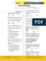 Ejercicios Domiciliario Numeros Enteros