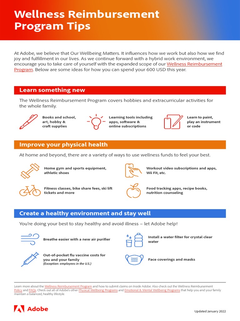 Wellness Reimbursement TipSheet Global | PDF