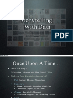 Storytelling With Data: Monday, May 12, 14
